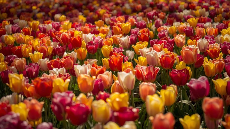 Garden of Tulips